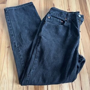 Black Levis relaxed fit